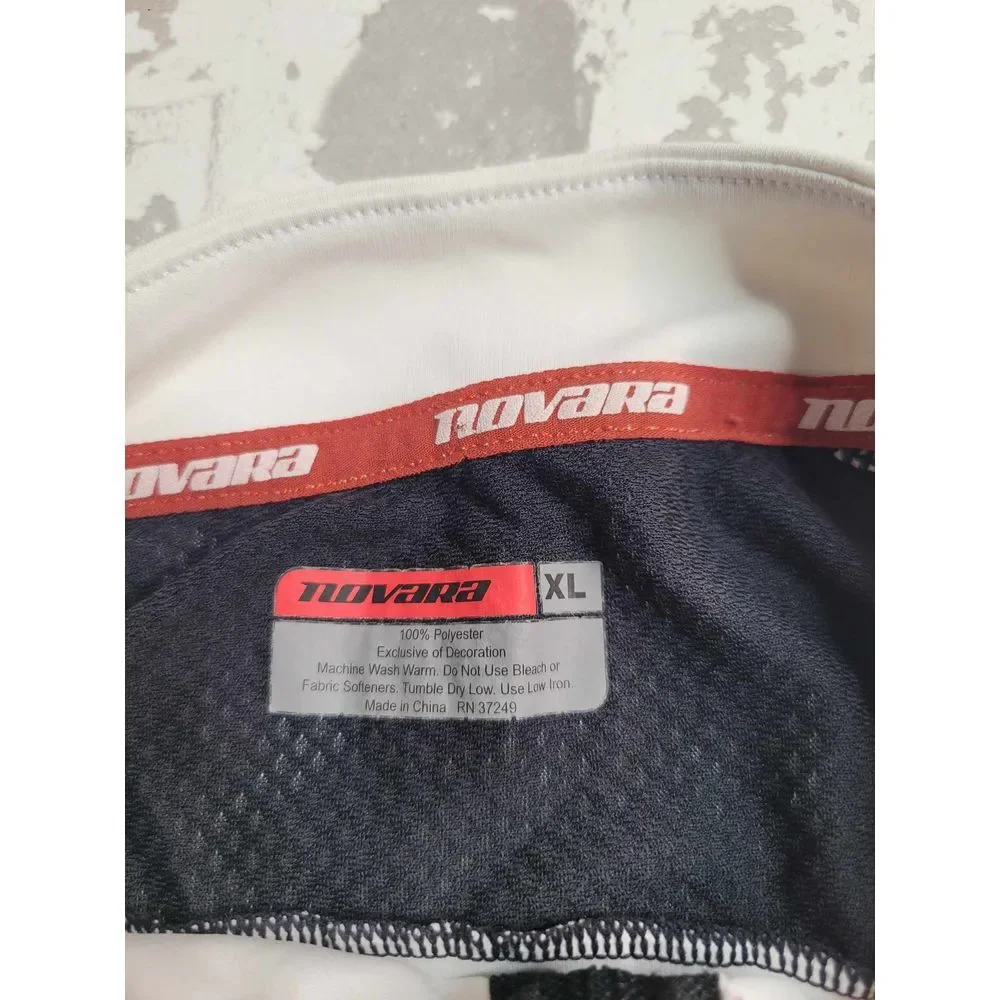 3489 Novara Men's Cycling Jersey Black/Red XL‎